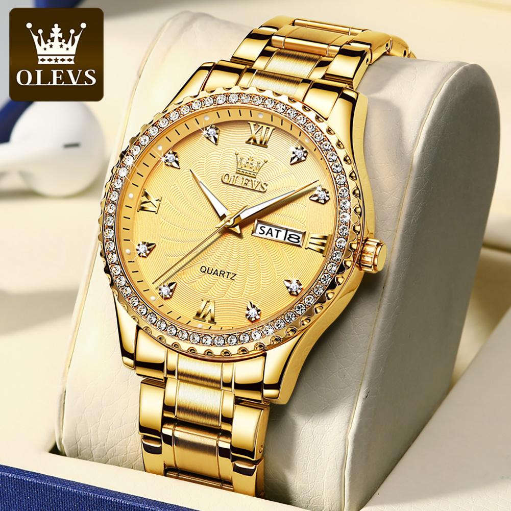 Luxury Watch Magazine - Montre à quartz OLEVS 5565 de