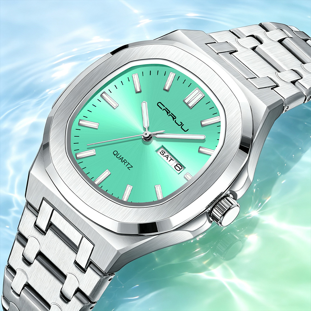 Luxury Watch Top 10 - Montre à quartz pour homme CRRJU