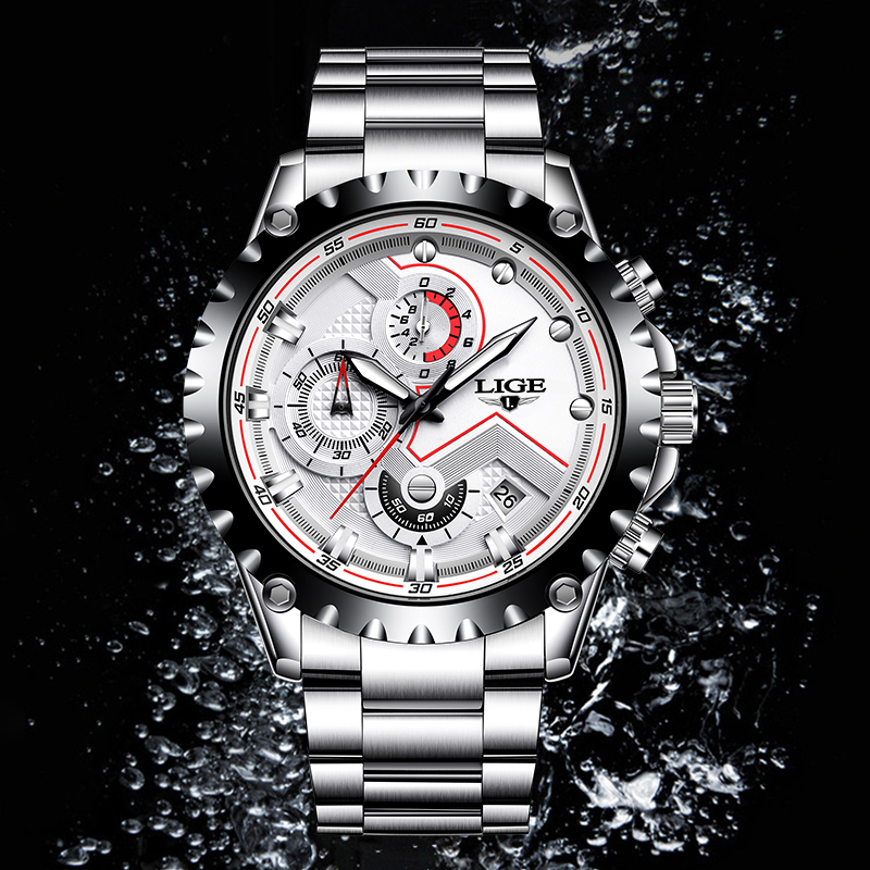 LIGE mode luxe homme montre ma - Luxury Watch Maker avis et prix