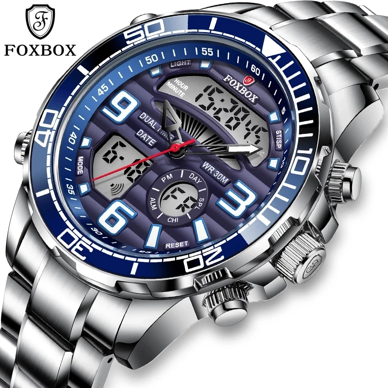 FOXBOX-Montre numérique de lux - Luxury Watch Maker avis et prix