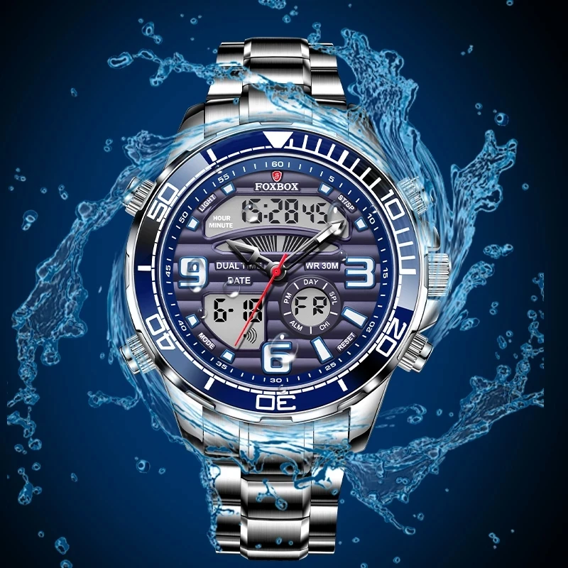 FOXBOX-Montre numérique de lux - Luxury Watch Maker avis et prix