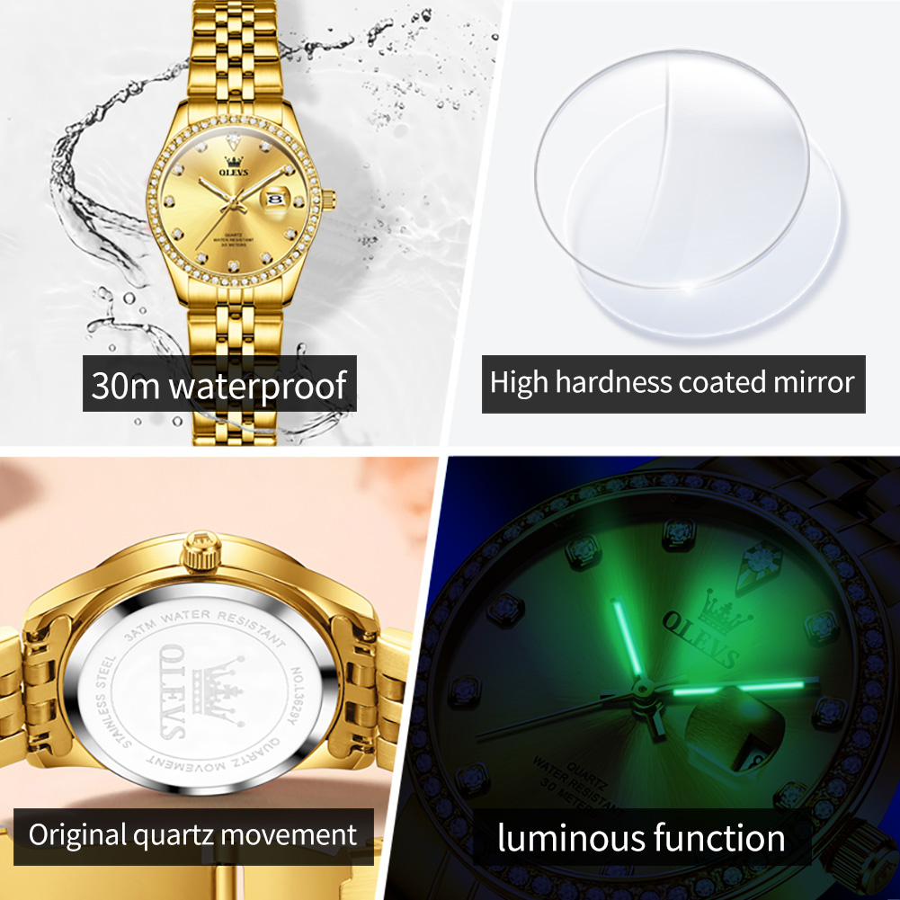 OLEVS haut de gamme montre élé - Luxury Watch Top 10 avis et prix